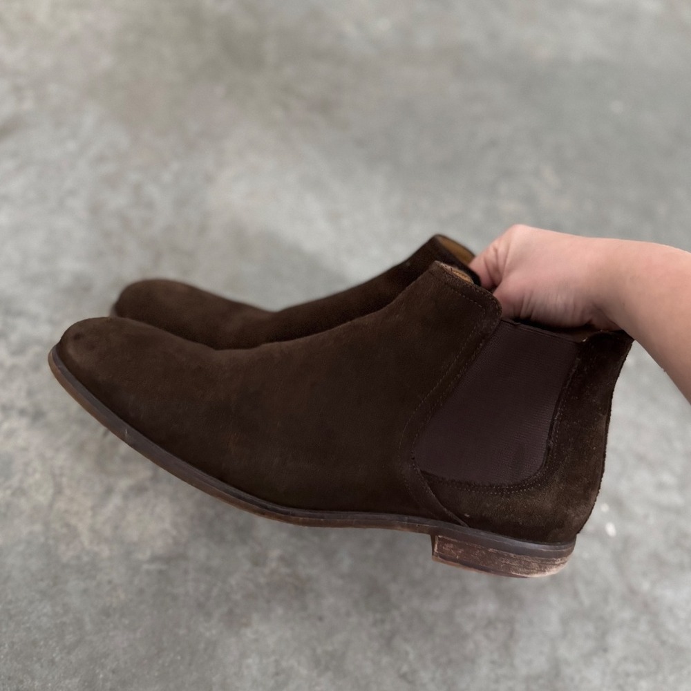Combat agent Toecap suede men’s boot - Picture 6 of 12